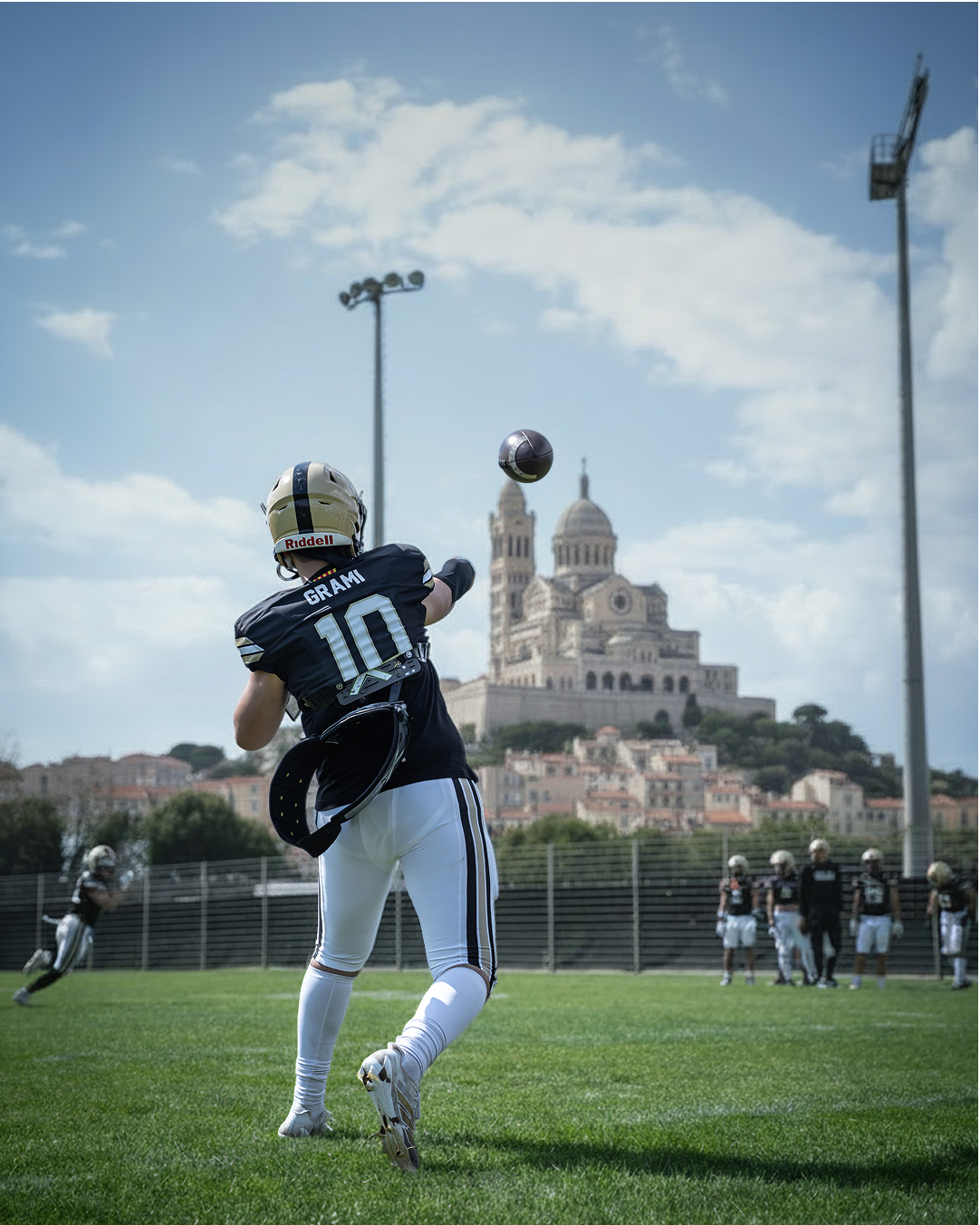 Photo avec Notre-Dame de la Garde en arrière-plan