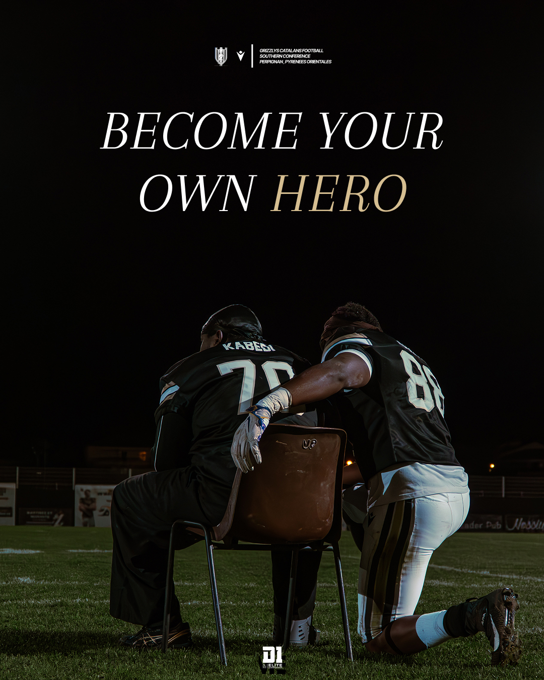 Grizzlys Catalans × Macron — affiche officielle 1