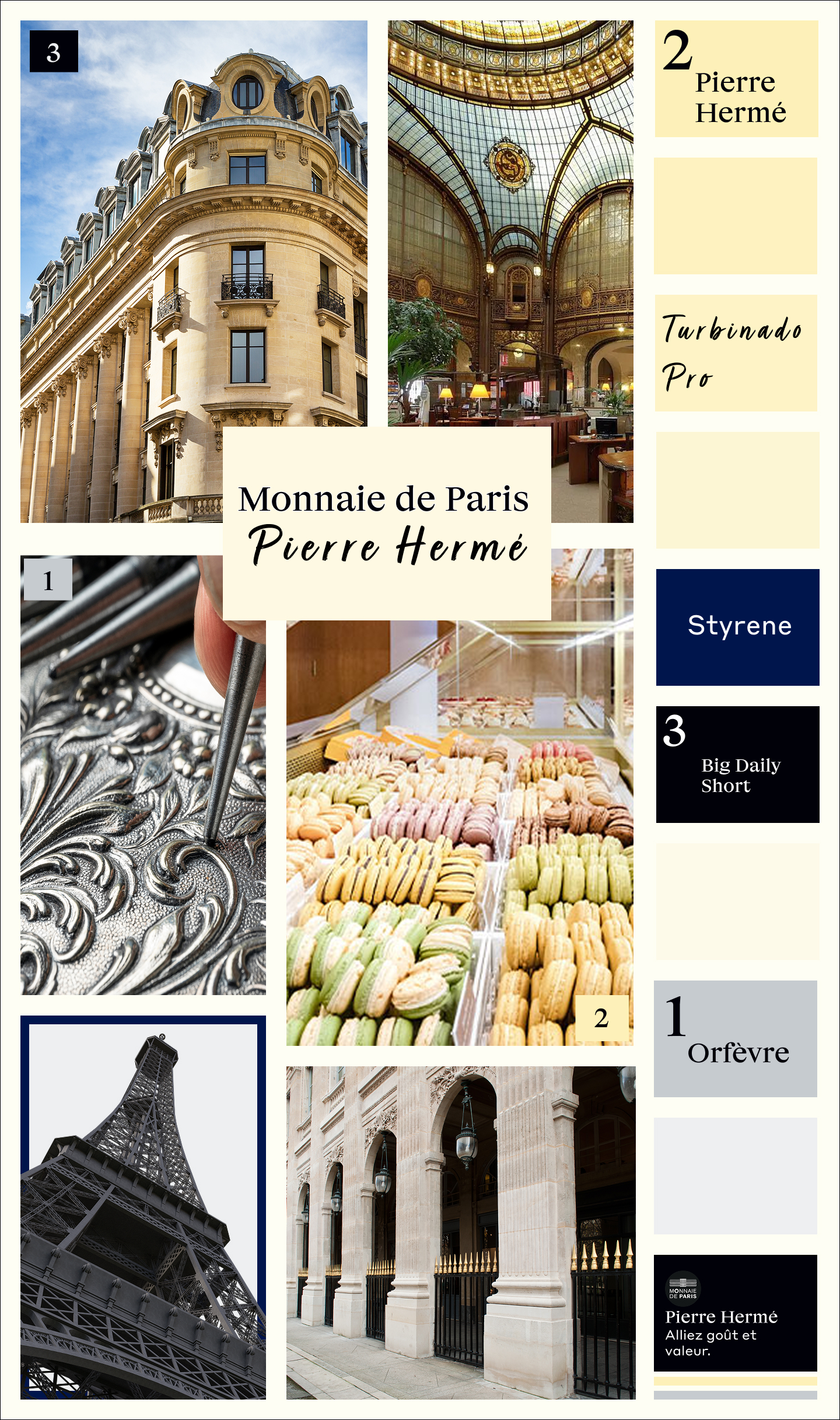 Moodboard — références visuelles et système design