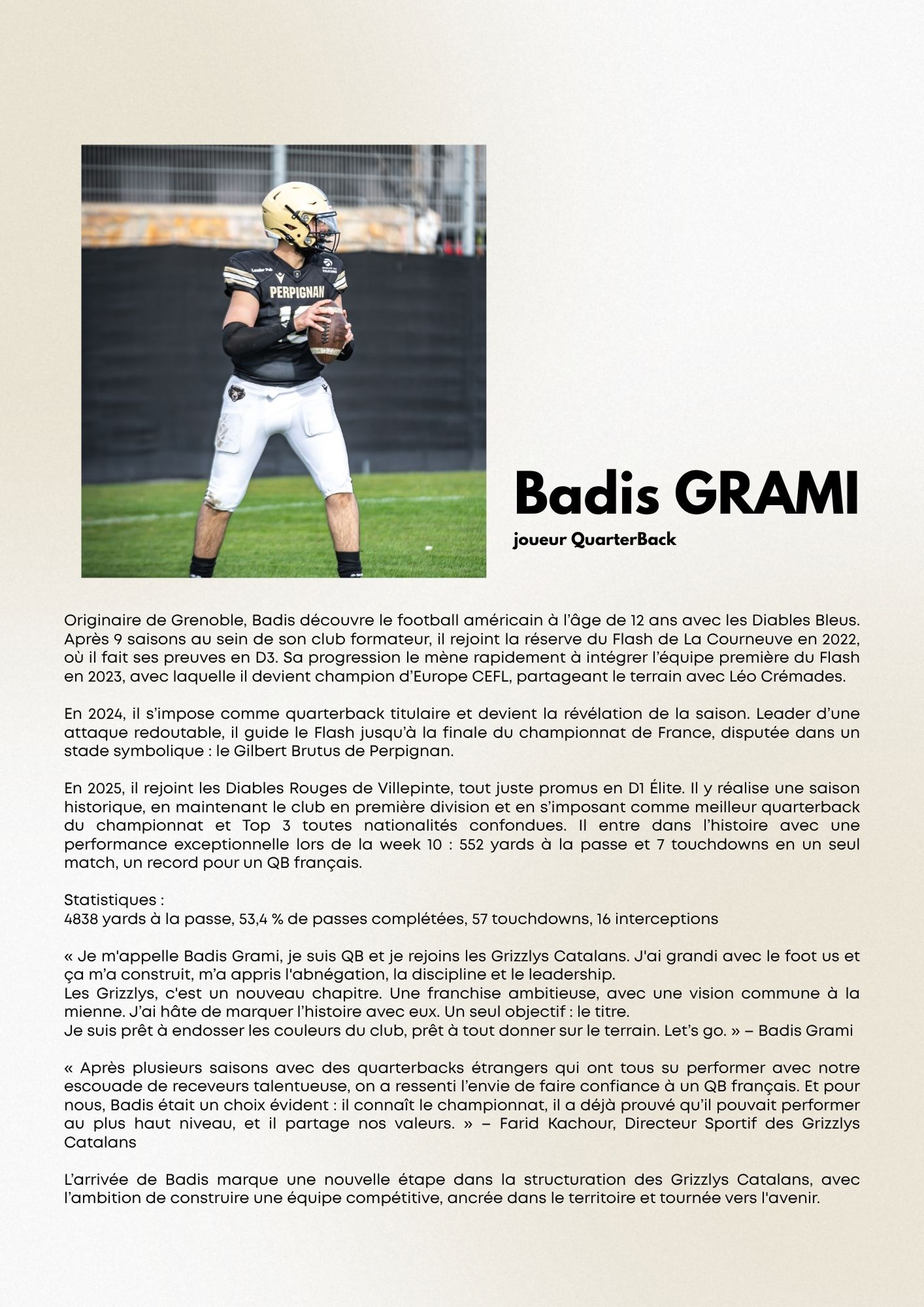 Page 3 — Idriss Ramky · WR / Capitaine
