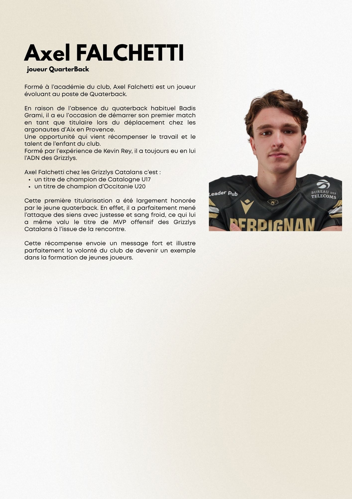 Page 12 — Les Postes + Axel Falchetti